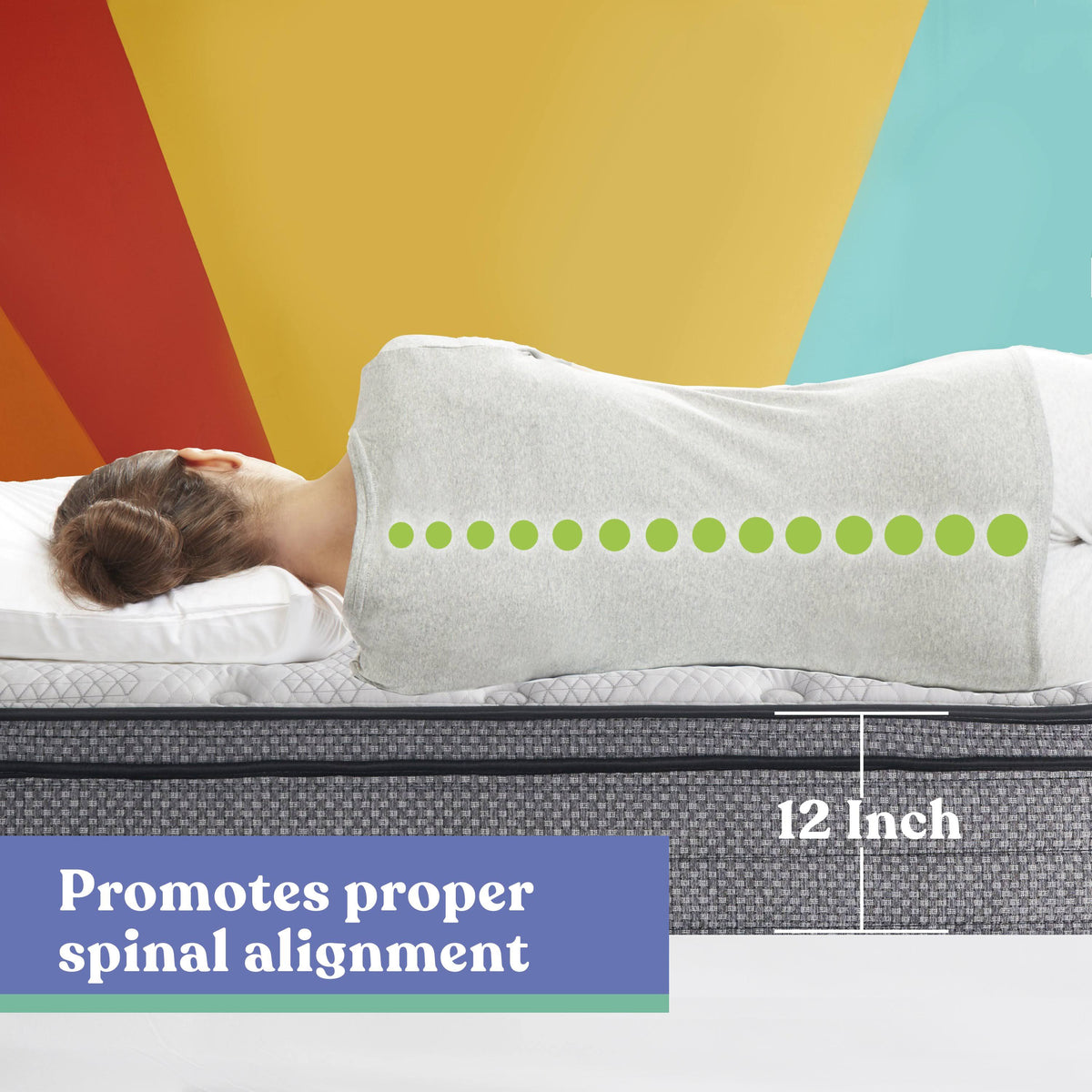 King Hybrid Mattress with Memory Foam H106