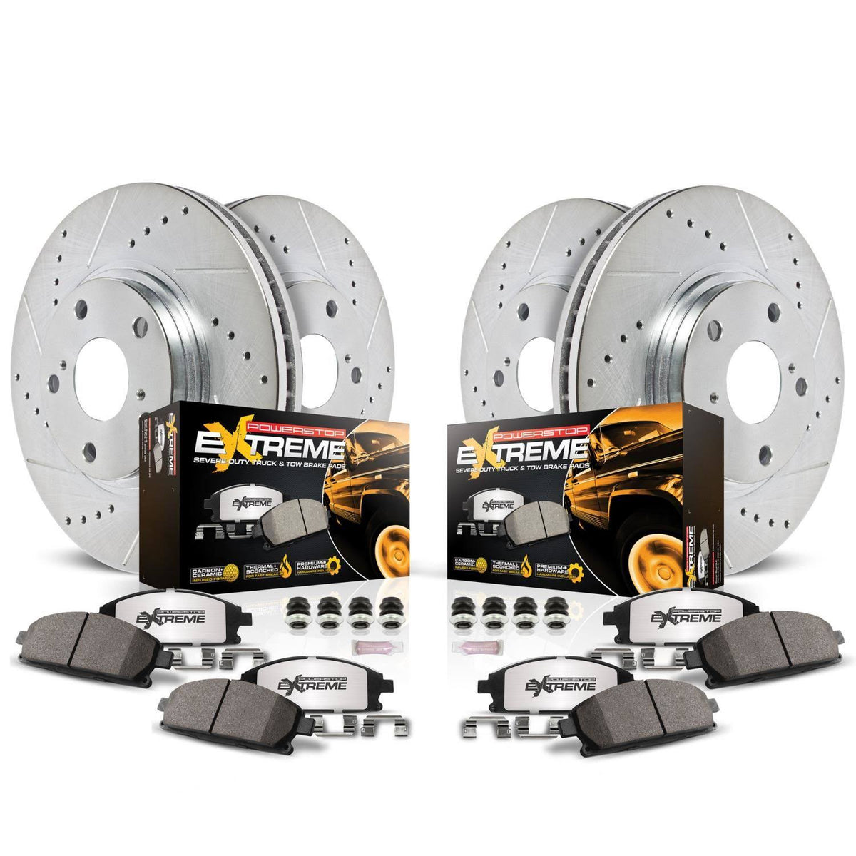 Front & Rear Z36 Truck and Tow Brake Kit Q899520