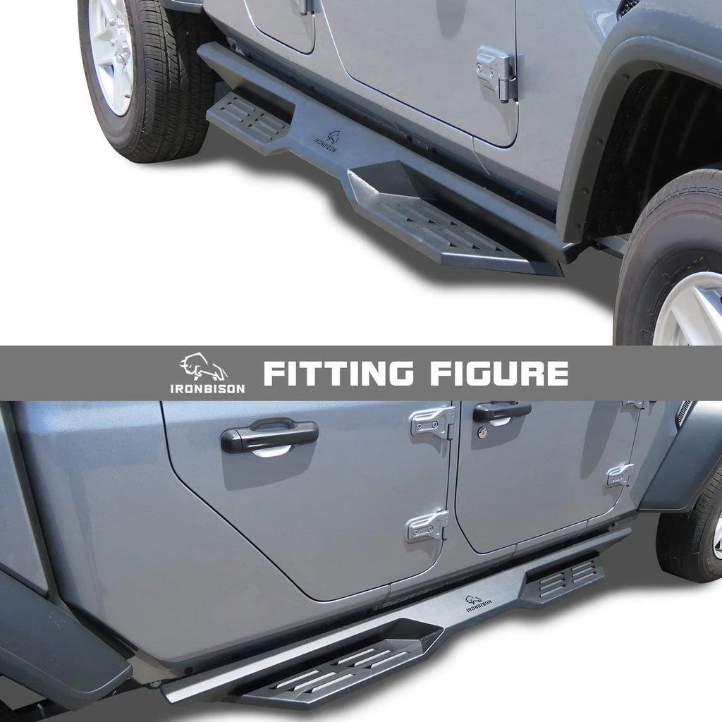 Black 5” Drop Side Steps Nerf Bars Running Boards Y885333