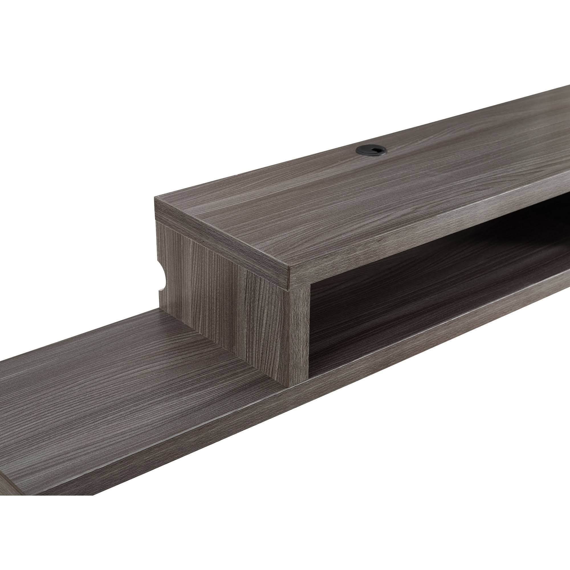 60inch Skyline Walnut Wall Mounted TV Console V37270