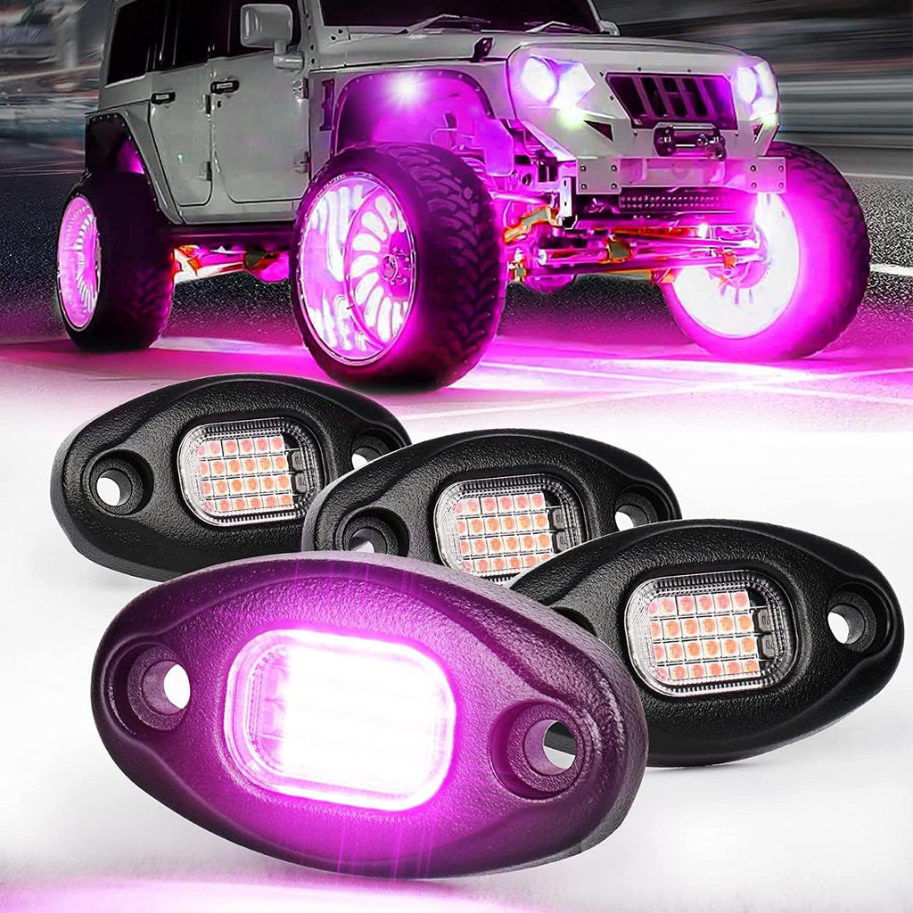 Purple Pink Rock Lights for UTV ATV Jeep Trucks O93185