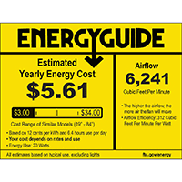 Architectural Bronze 60-Inch LED Ceiling Fan N84291