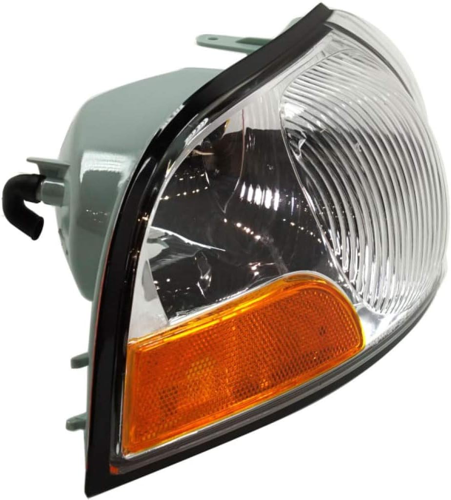 Passenger Side Corner Light for Nissan Quest 1999-2002, Clear & Amber Lens, Pack of 2 T951514