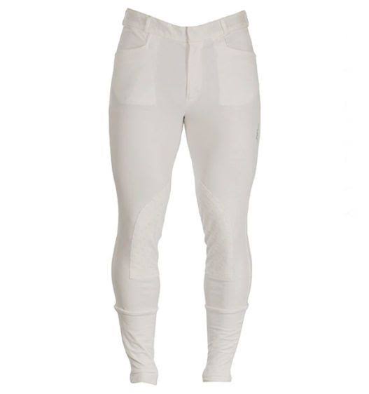 White Silicon Knee Patch Breech G8284