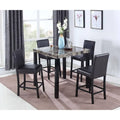 Brown Counter Height Chairs Set of 2 D828