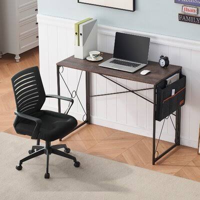 Oak Gray Desk and Chair Set G3238