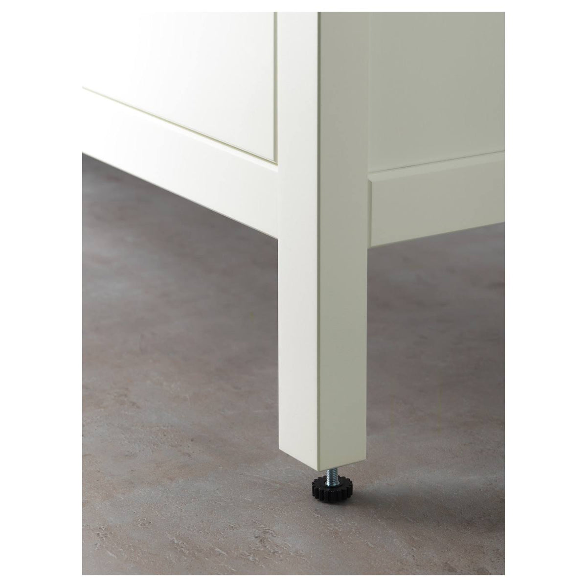 White 4 Drawer Sink Cabinet A89478