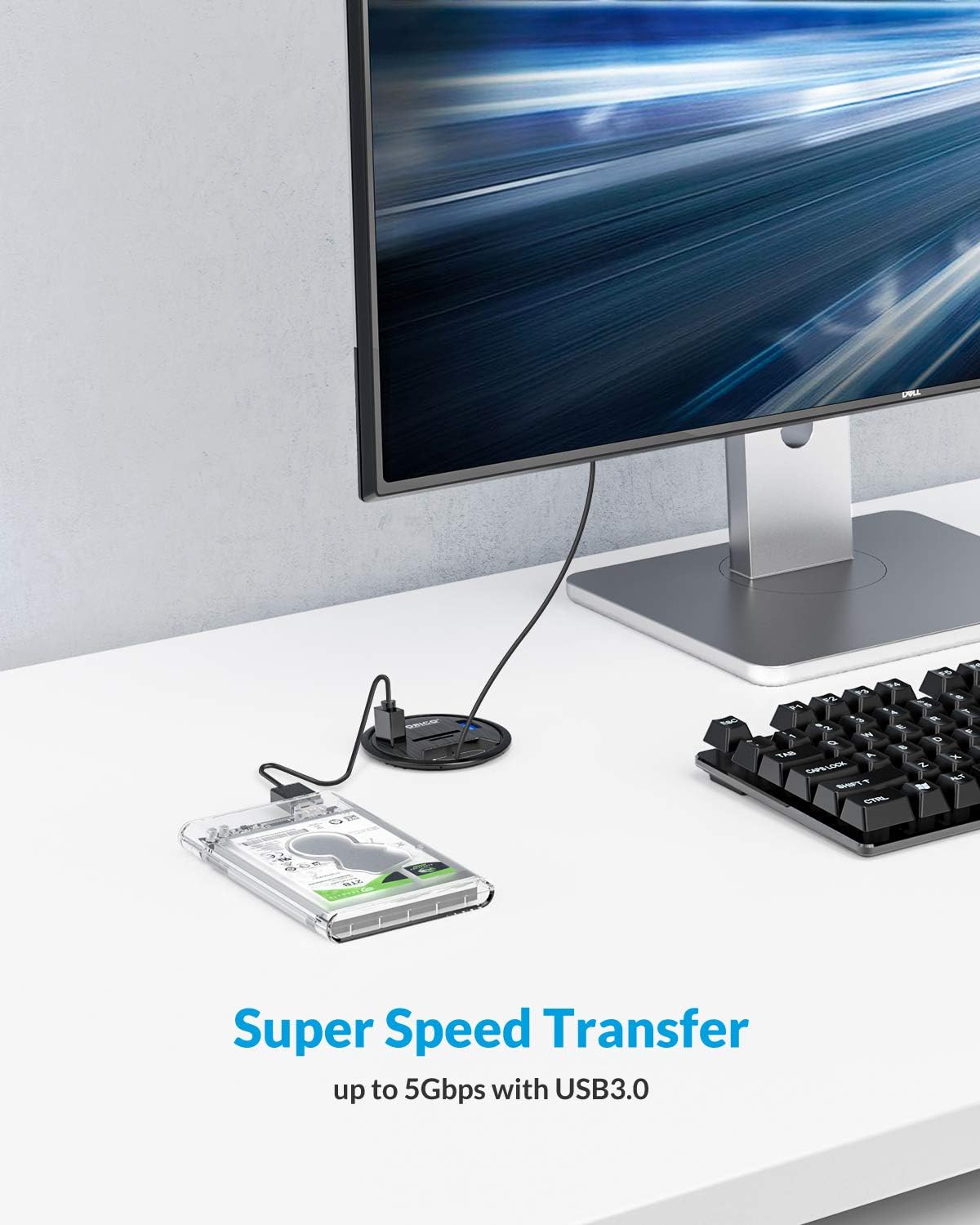 USB 3.0 Hub with SD/TF Card Reader B36910