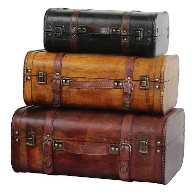 3-Piece Suitcase Trunk Set I234