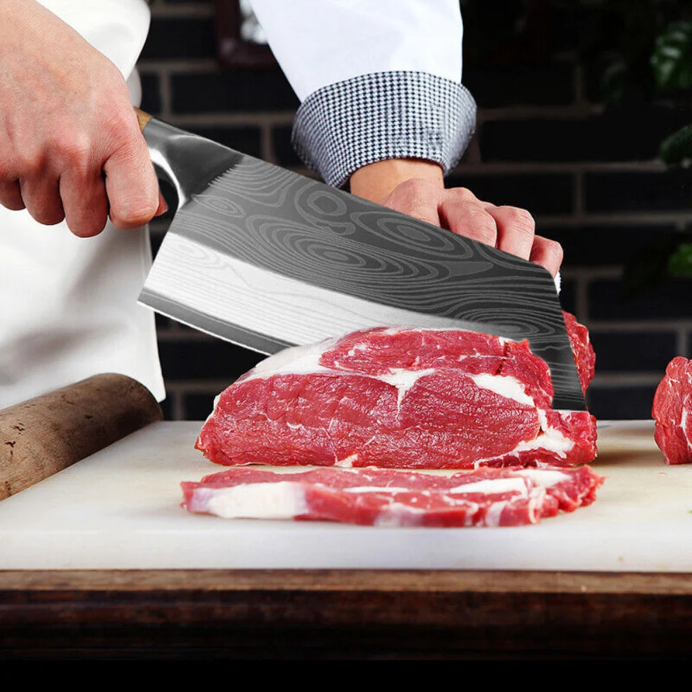 8 Inch Stainless Steel Chef Knife J37312