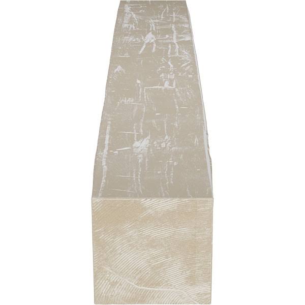 White Washed Faux Wood Fireplace Mantel H710