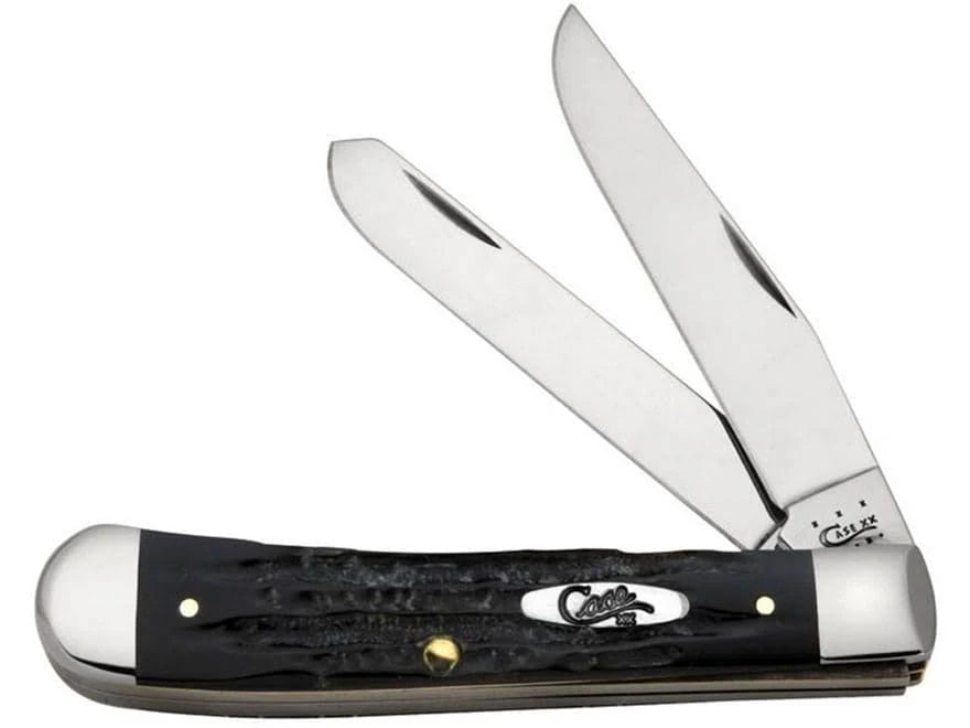 Jigged Buffalo Horn Trapper L395377