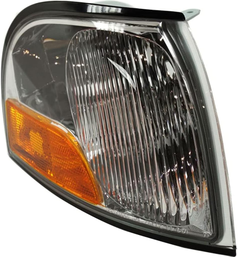 Passenger Side Corner Light for Nissan Quest 1999-2002, Clear & Amber Lens, Pack of 2 T951514