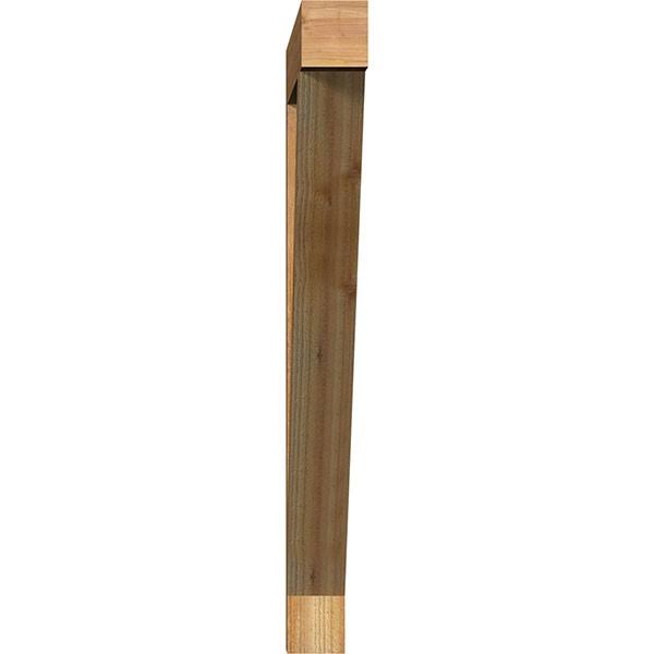Western Red Cedar Traditional Block Bracket Z1710