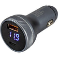 Round USB & USB-C Power Plug w/Voltmeter Bundle of 5 O818217