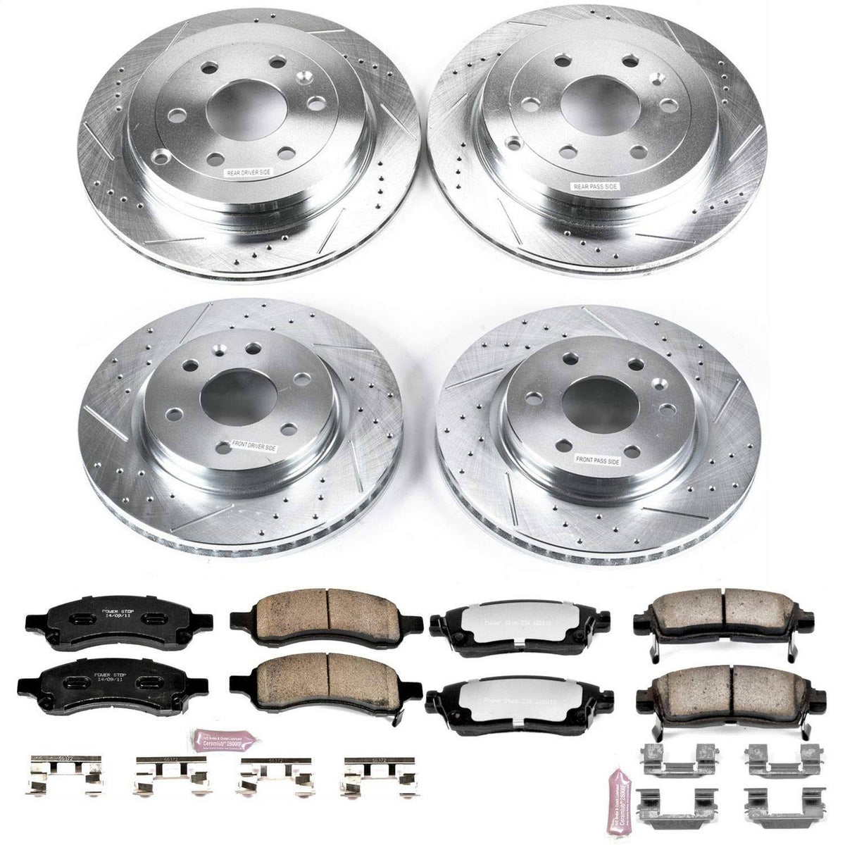 Front & Rear Z36 Truck and Tow Brake Kit Q899520