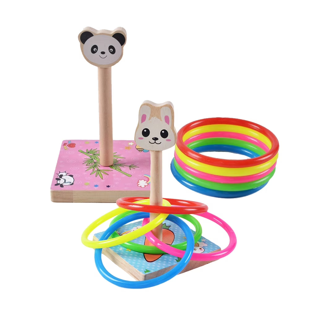 Ring Toss Toy Game Wooden Toys M17910