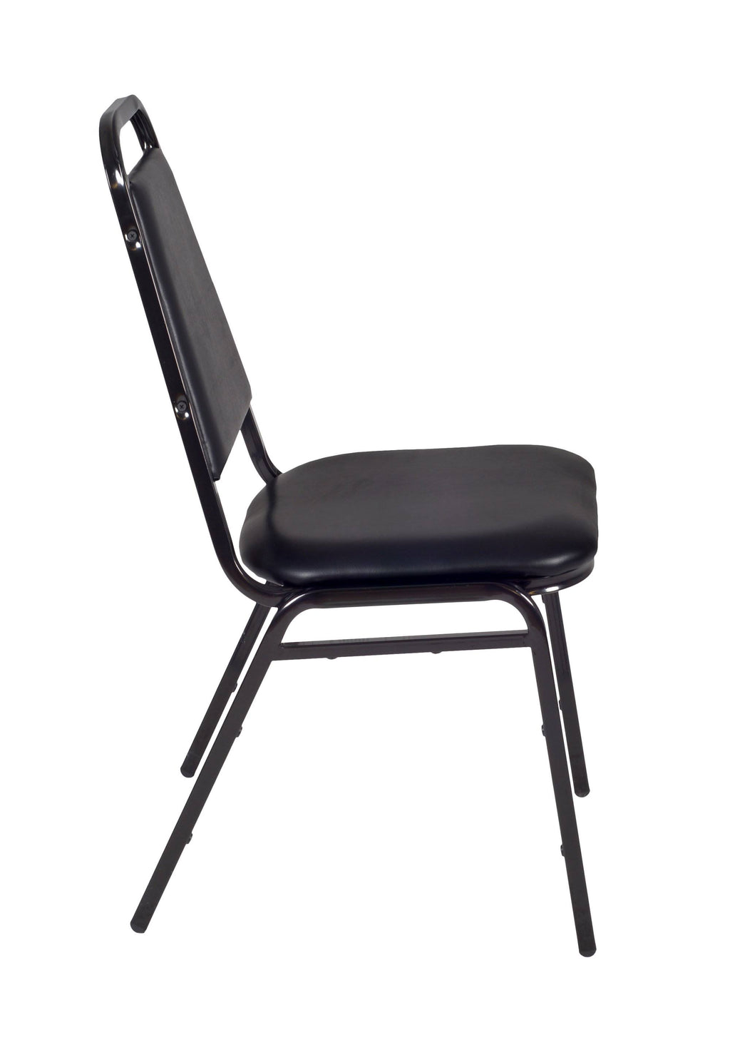 36x22 Square Breakroom Table with 4 Stack Chairs H1312