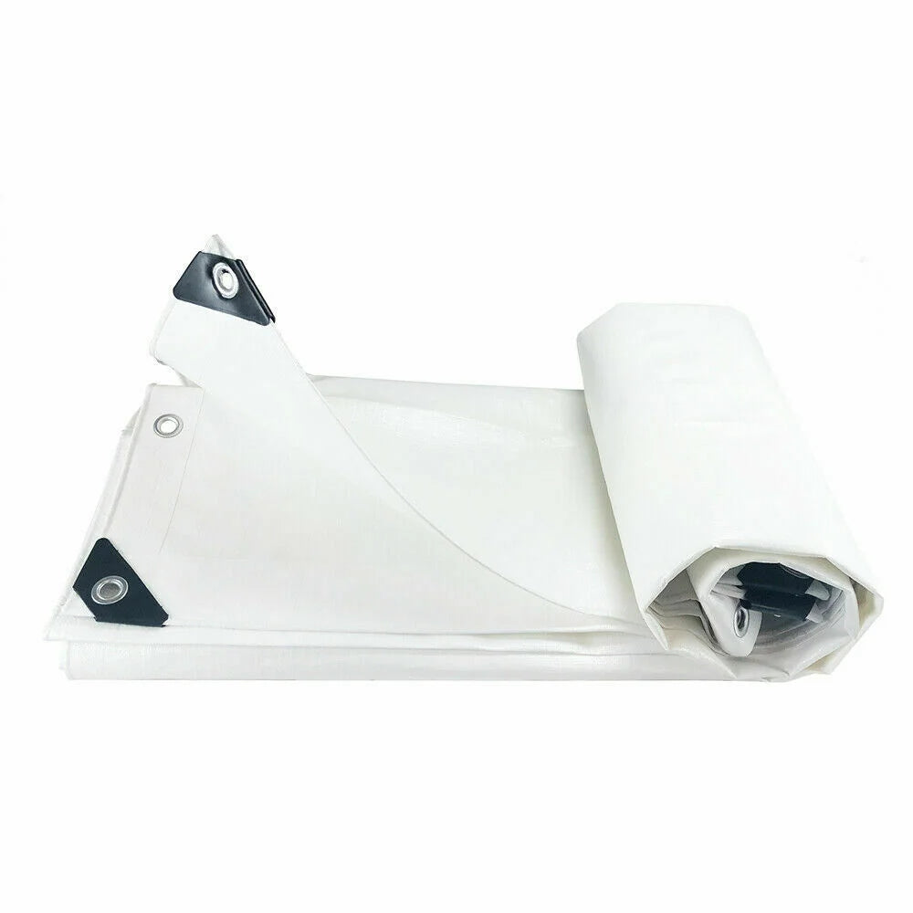 12 Mil Waterproof Poly Tarp Shelter Cover D48459