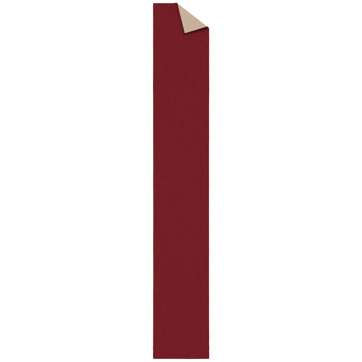 Red Non-Slip Rubberback Runner Rug, 1'10" x 12' L333