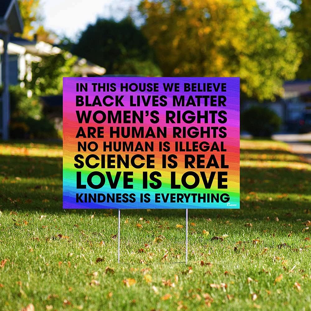 Yard Sign with H Frame, Pack of 2 M309