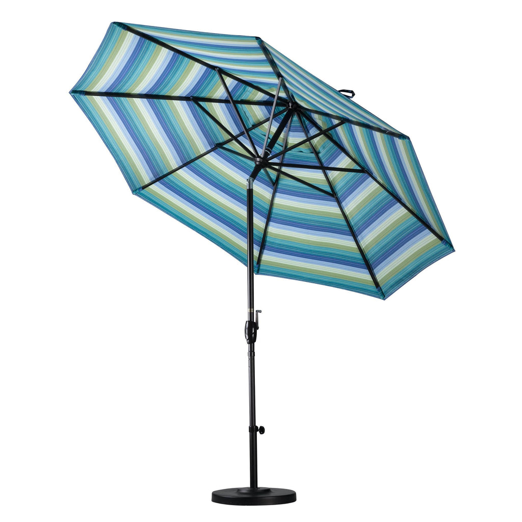 7.5 ft. Matte White Aluminum Patio Umbrella H7773