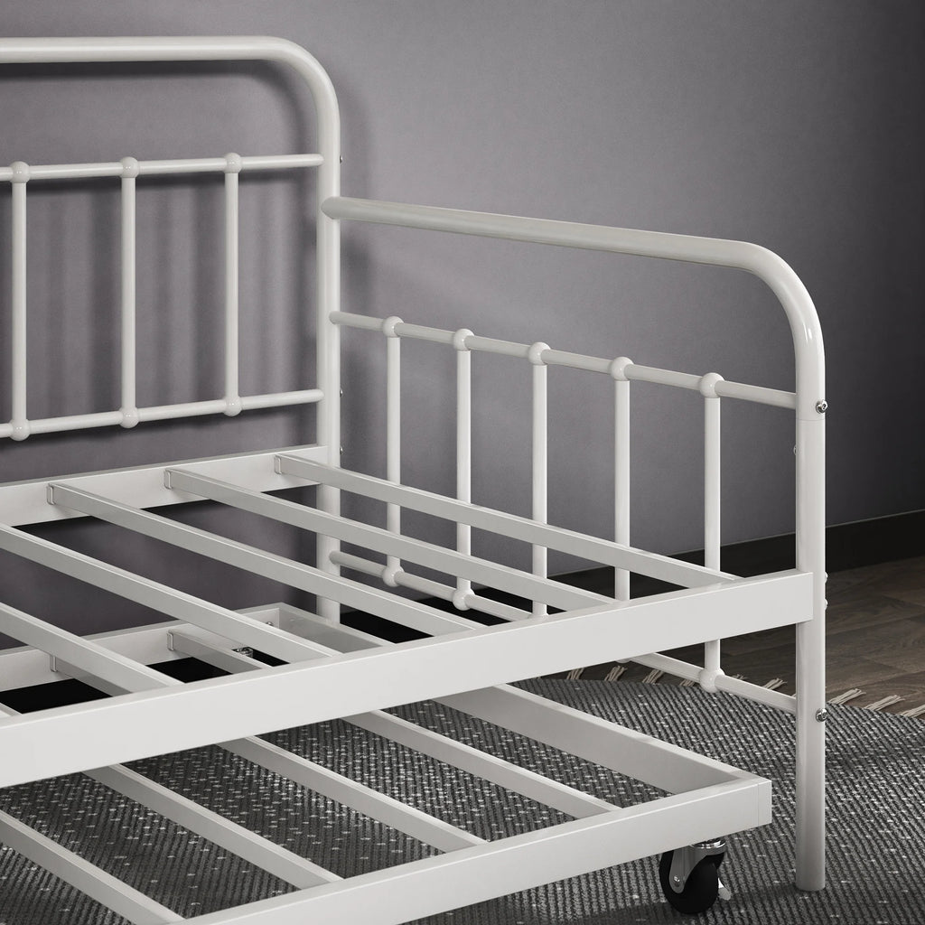 Metal Daybed with Trundle X951