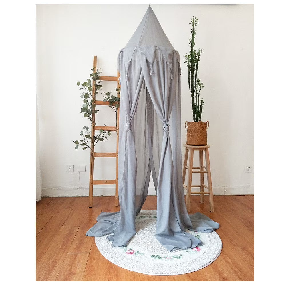 Cotton Bed Canopy Mosquito Net S7729