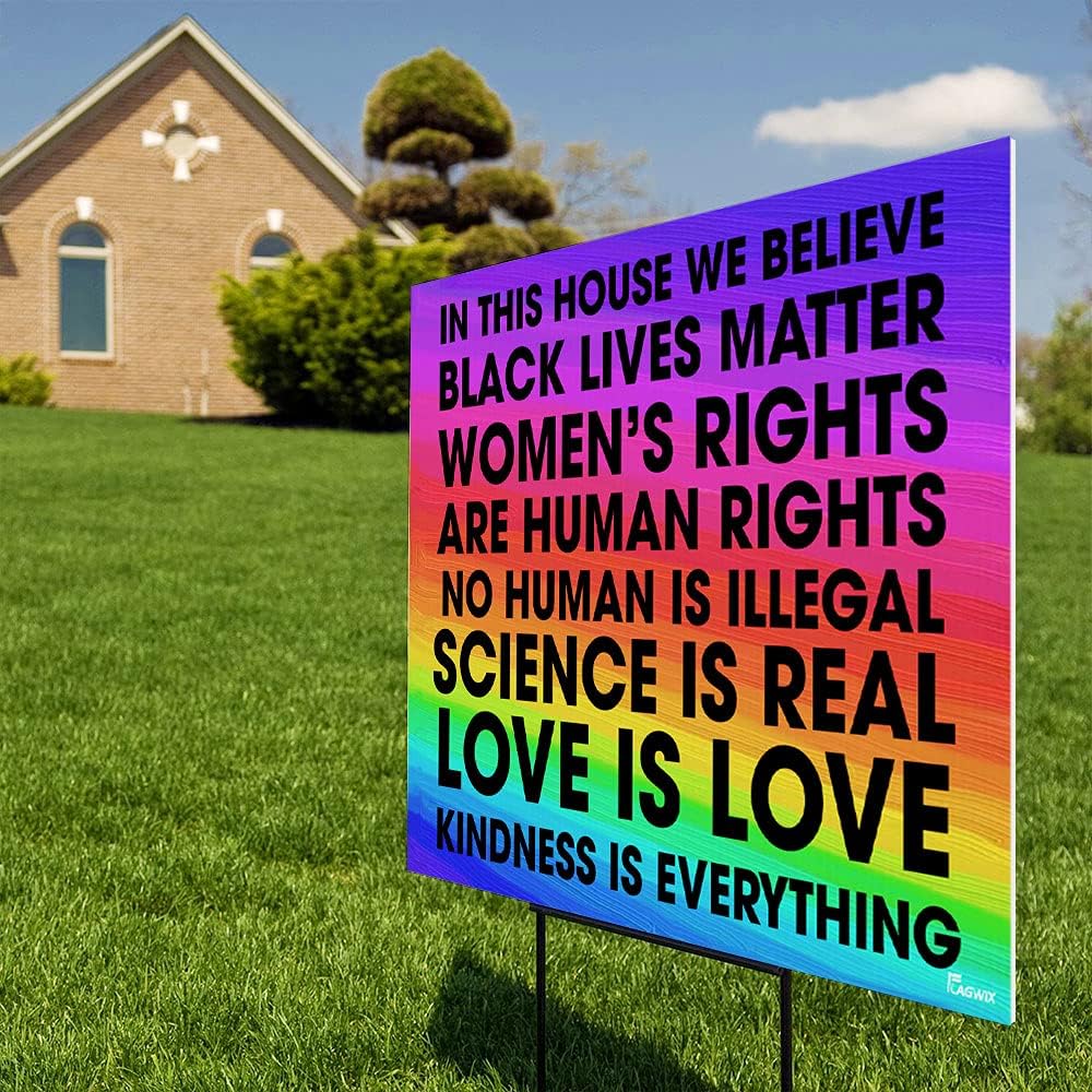 Yard Sign with H Frame, Pack of 2 M309