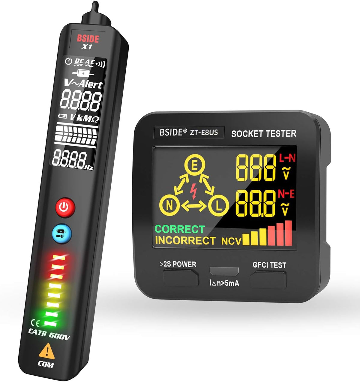 Non-contact AC Voltage Tester Pen with Adjustable Sensitivity M689654