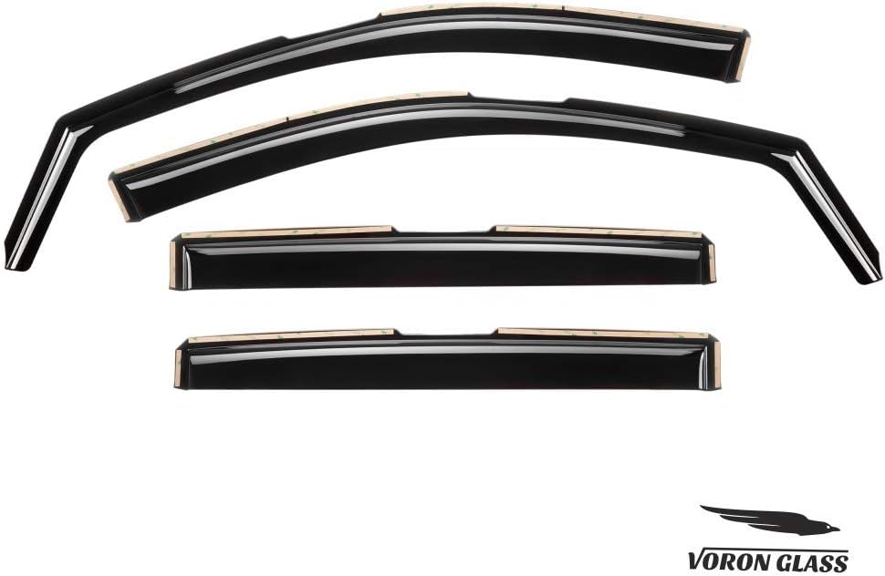4 Pieces In-Channel Window Deflectors for Trucks V3791