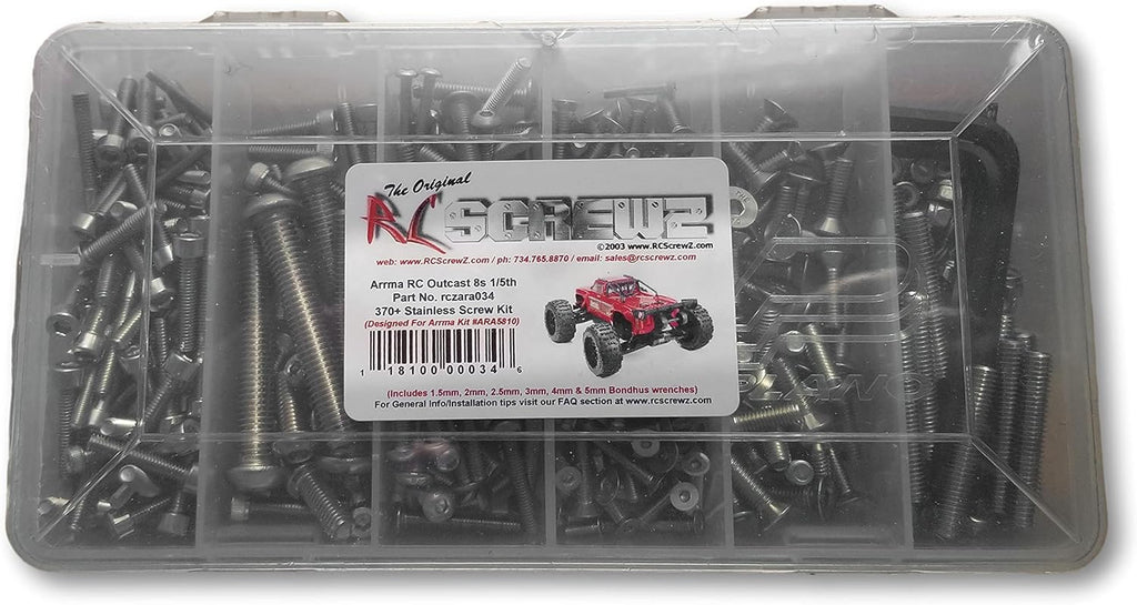 Stainless Steel Screw Kit Pack of 2 O1412