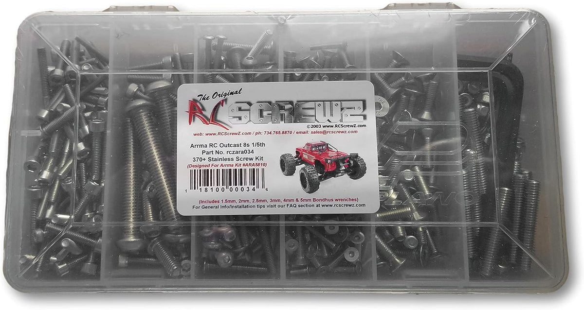 Stainless Steel Screw Kit Pack of 2 O1412