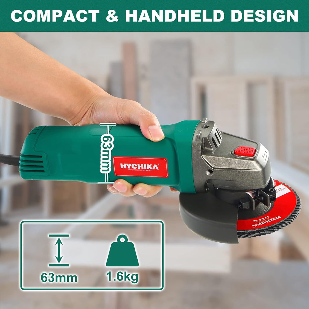4-1/2inch 7.5A Angle Grinder with 2 Wheel Guard, 5 Wheel Disc, Pack of 2 A255