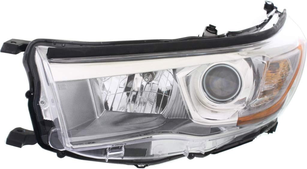 Chrome Headlight Assembly Pair Q896371