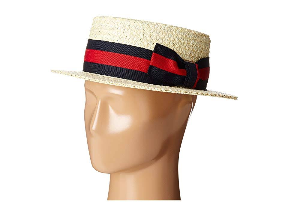 Straw Boater Hat Size M Y27246