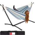 Ocean Cotton Double Hammock with Stand and Carrying Bag R743172