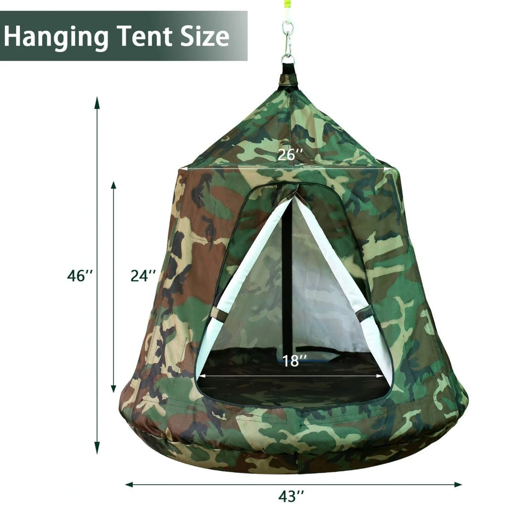 Hanging Tree Tent with LED Lights H10433