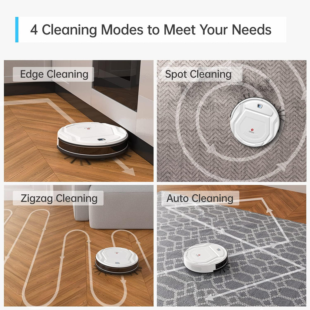 Robot Vacuum Cleaner, 1800Pa Suction, Slim, Quiet, Self-Charging O9395