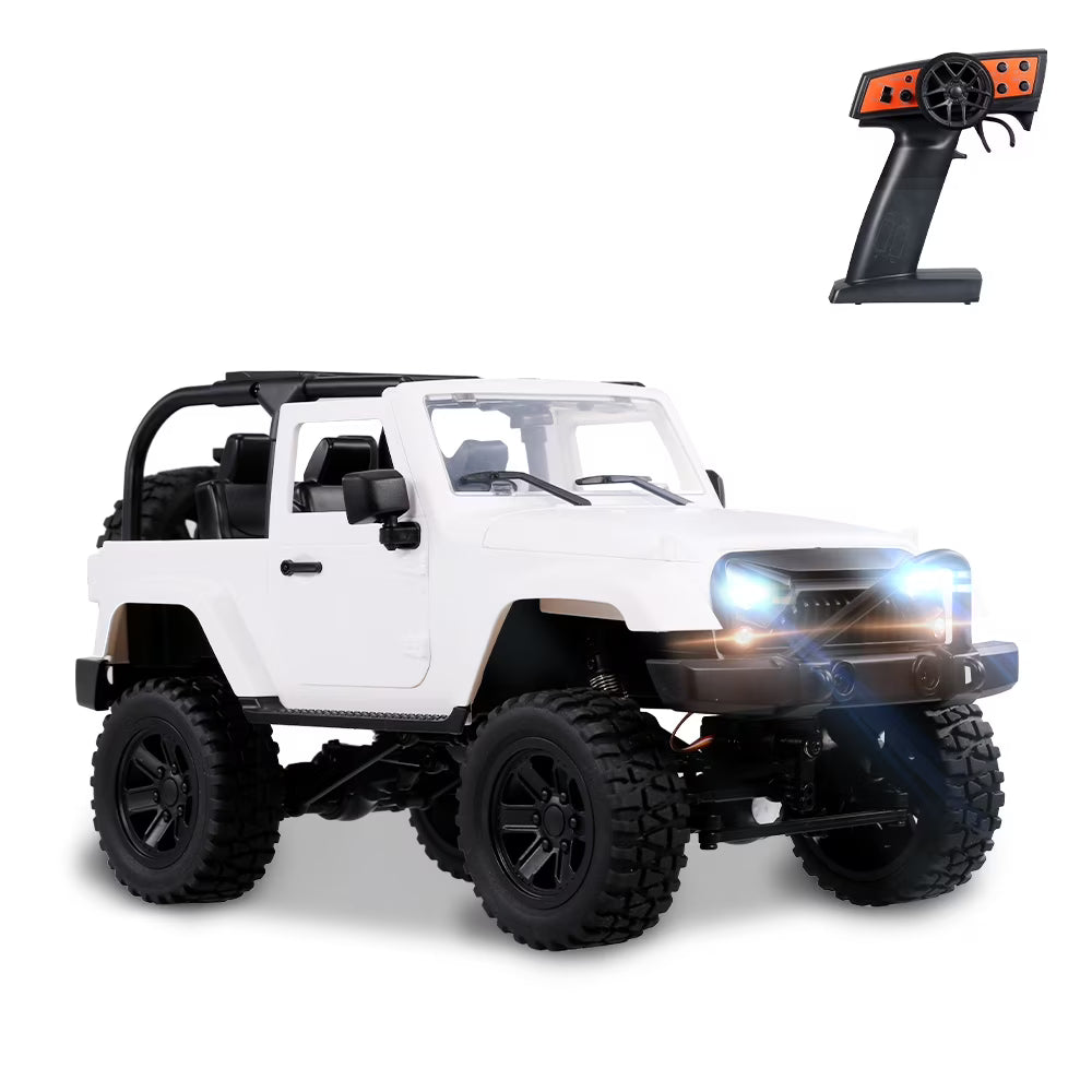RC Car 1/14 Scale 4WD 2.4GHz Off Road Crawler with LED Light S4838