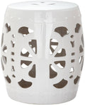 Antique White Garden Stool A486377