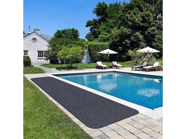 Stormy Blue 3' x 20' Heavy-Duty Carpet Runner Q502010