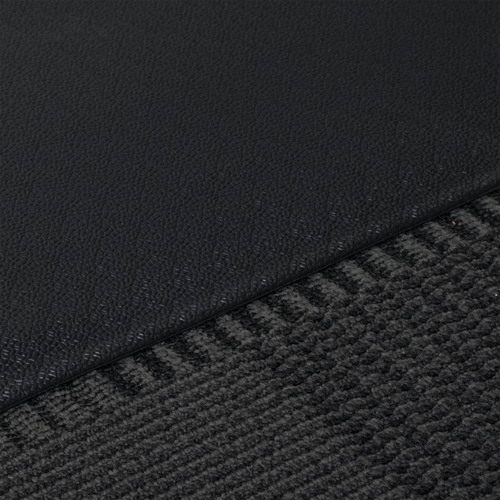 Black Vinyl Carpet Protection Runner Mat, 60 ft Roll G157