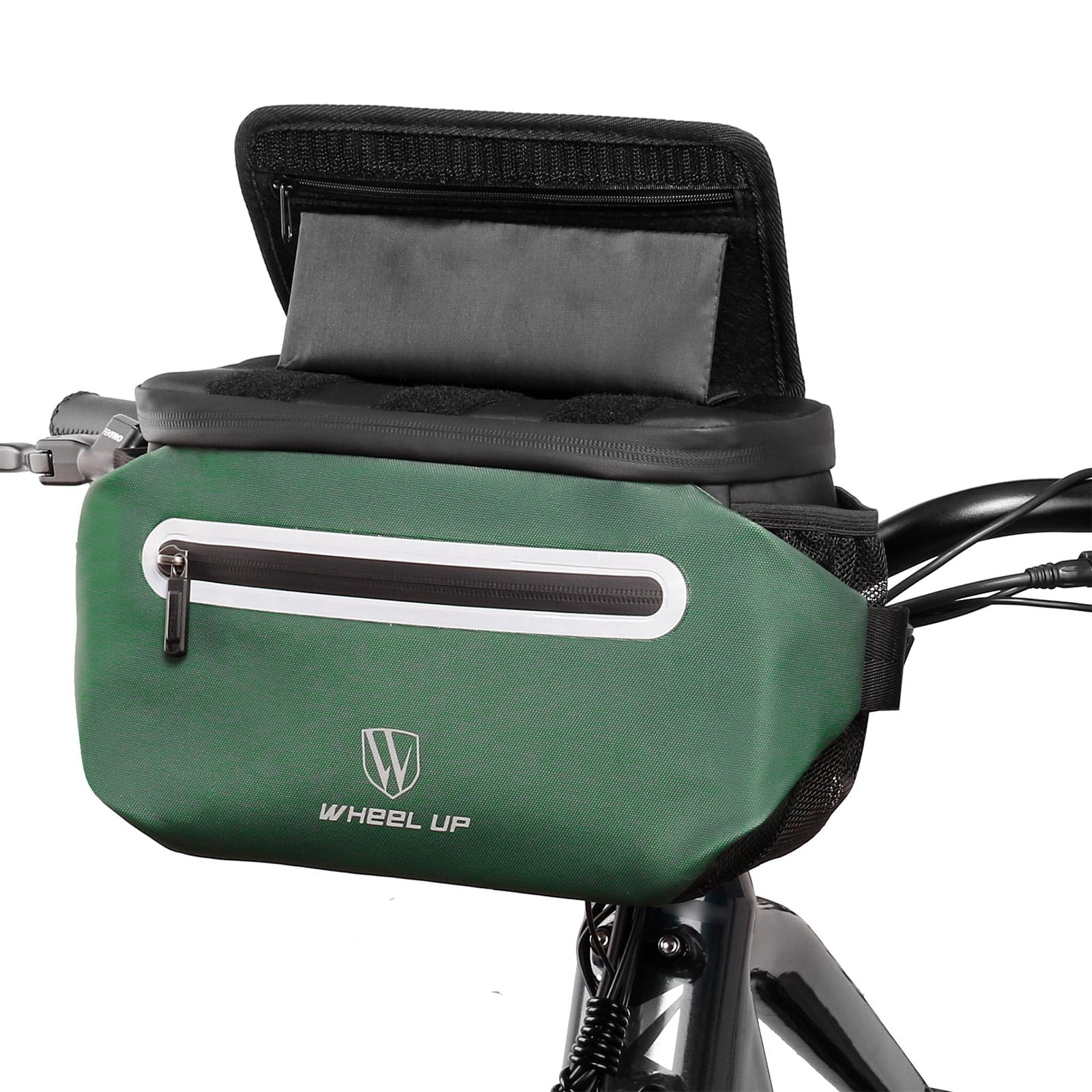 Bicycle Bag with Handlebar Storage Pouch and Phone Holder X598593