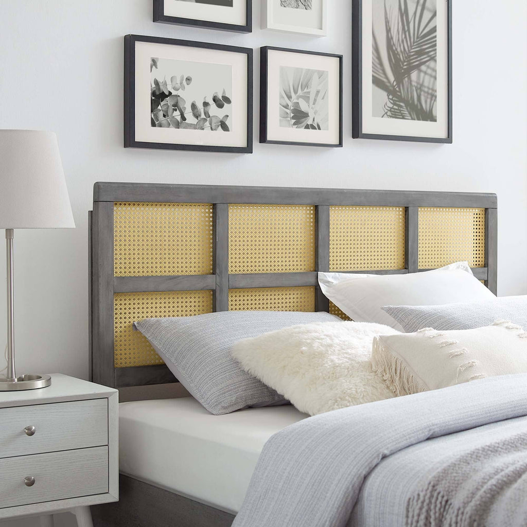 Gray Full Headboard W296804