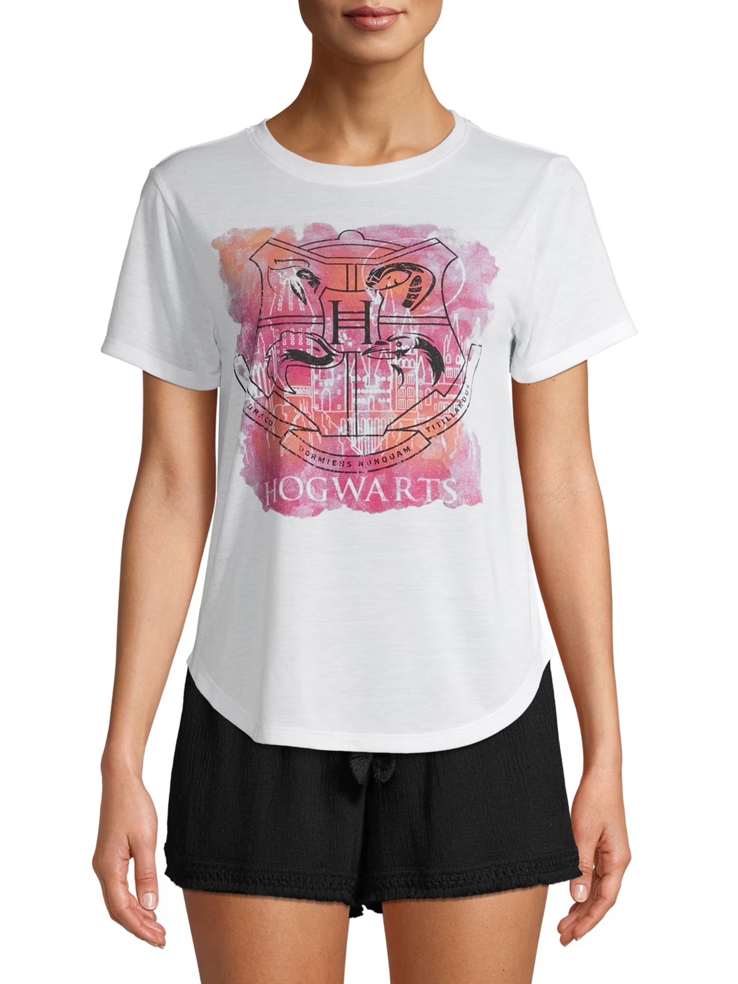 Juniors' Short Sleeve Graphic T-Shirt Z850971
