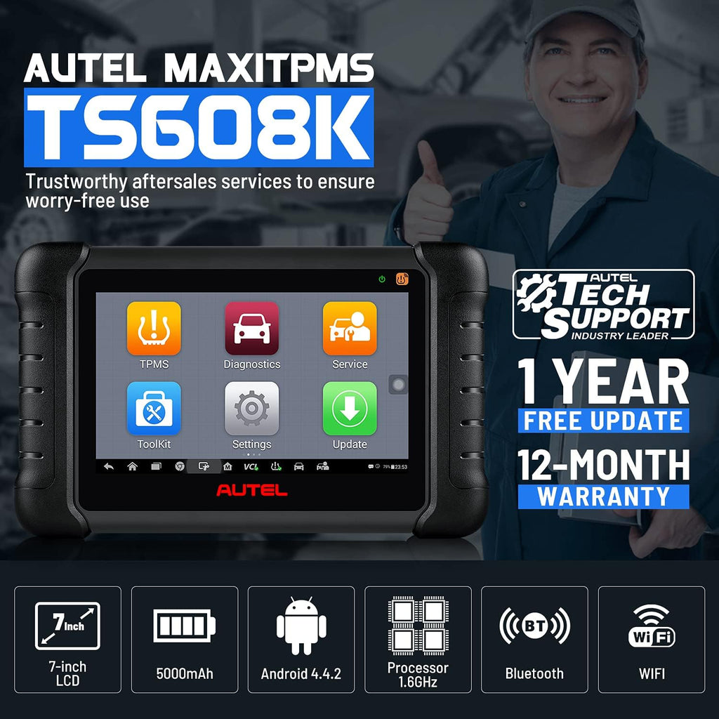 TPMS Programming Scanner with 8pcs 315MHz MX-Sensors A273