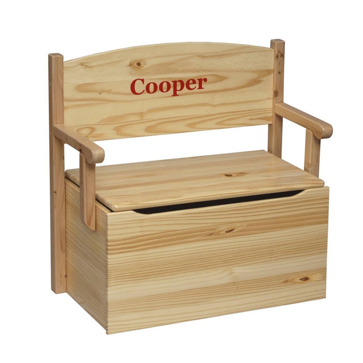 Soft Pink Toy Box Bench Y360870