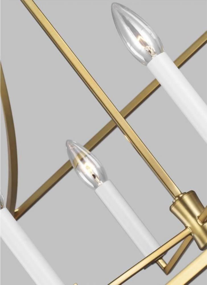 Polished Nickel Four Light Lantern Y381