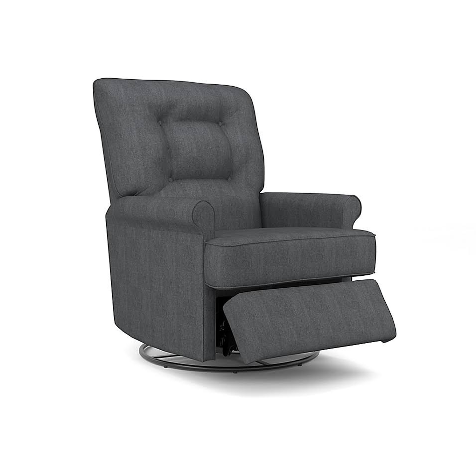 Graphite Swivel Glider Recliner V583